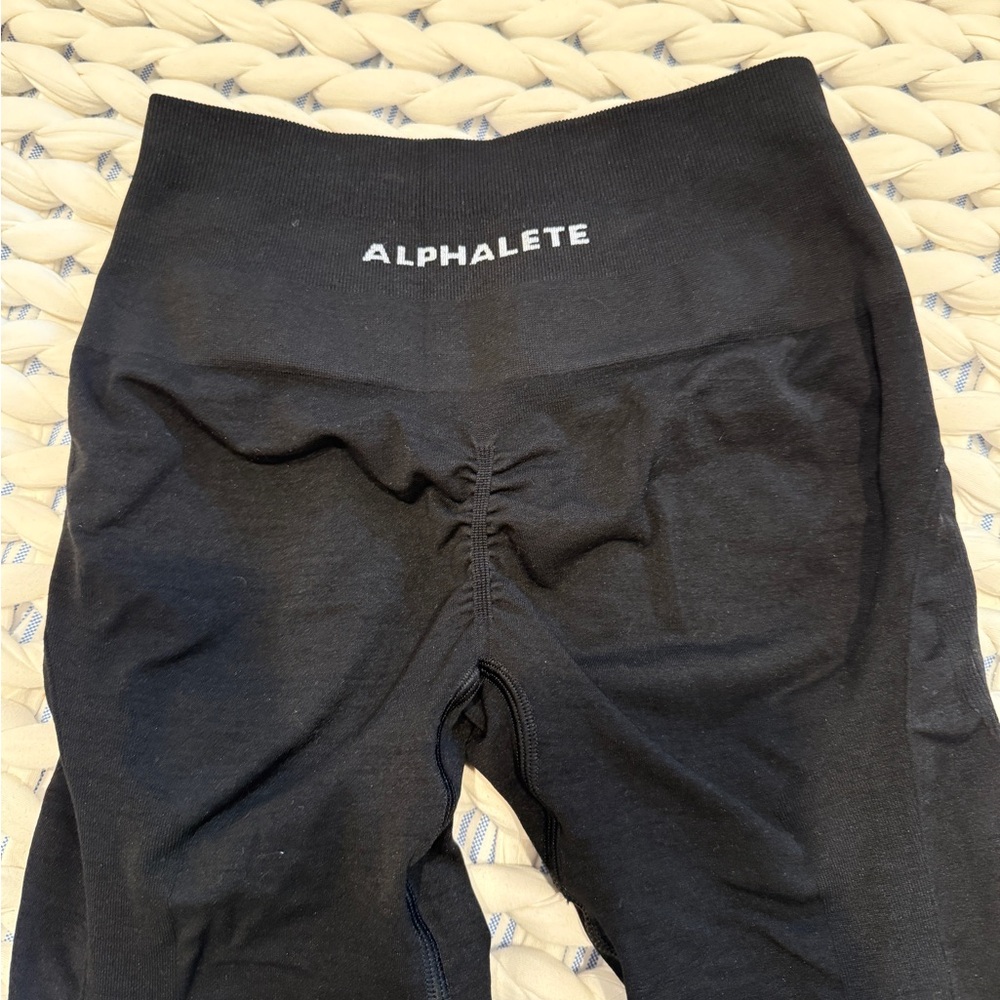 Alphalete Black High-Rise Leggings